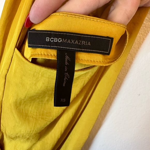 BCBGmaxazria draped halter belted top keiley - Picture 4 of 4